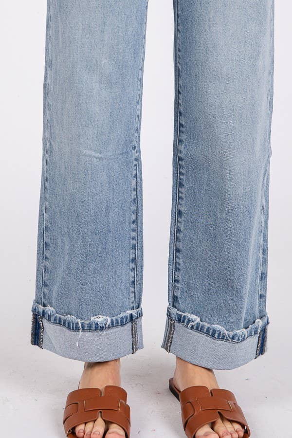 P1378X-ML SUPER SOFT TOUCH LOW RISE COMFORT BAGGY STRAIGHT