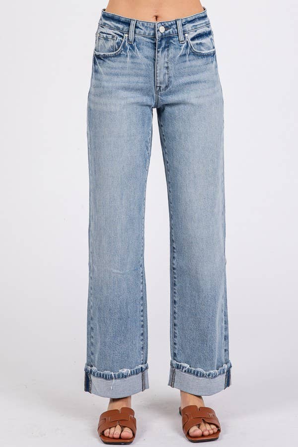 P1378X-ML SUPER SOFT TOUCH LOW RISE COMFORT BAGGY STRAIGHT