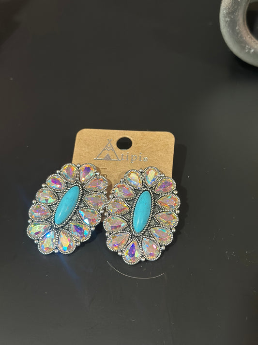 Cowgirl Diamond Earrings