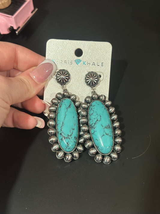 Cowboy Teardrop Earrings