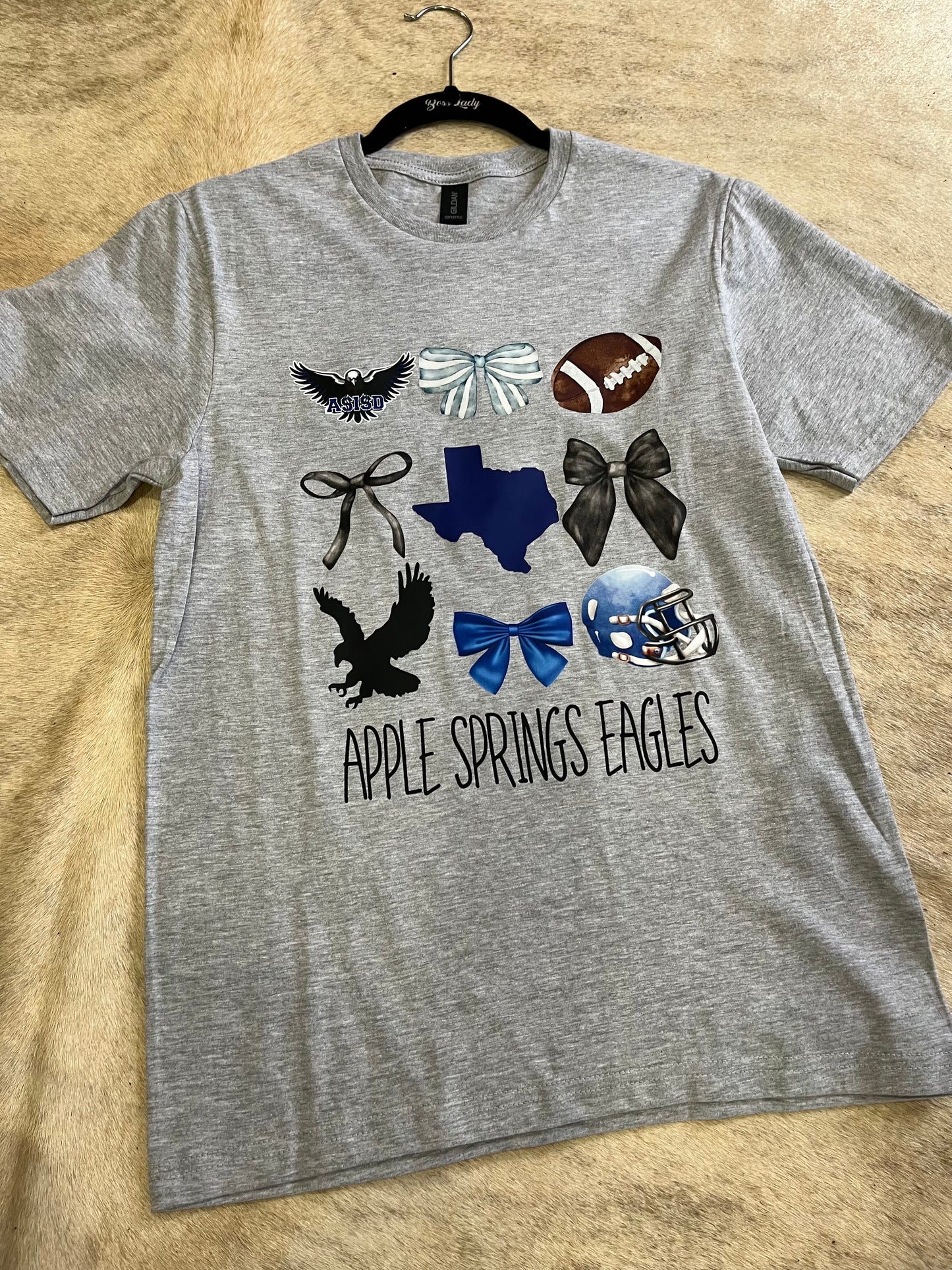 Apple Springs Football shirt