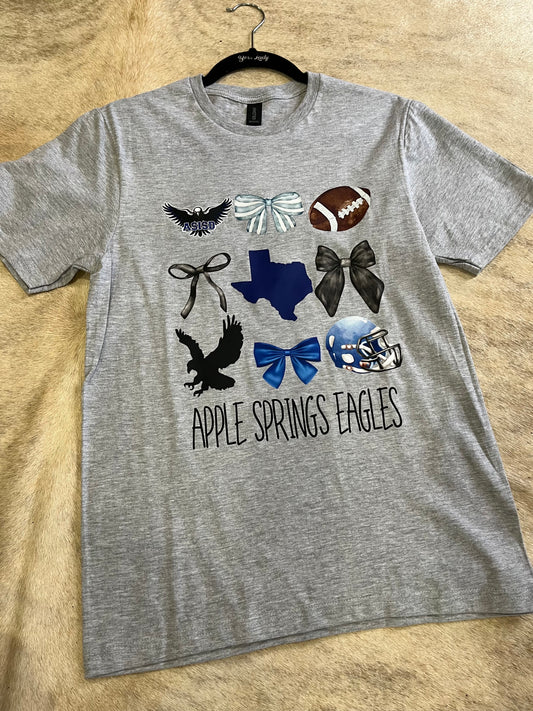 Apple Springs Football shirt