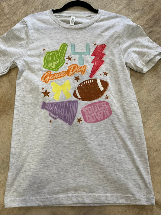 Gray Game Day Shirt