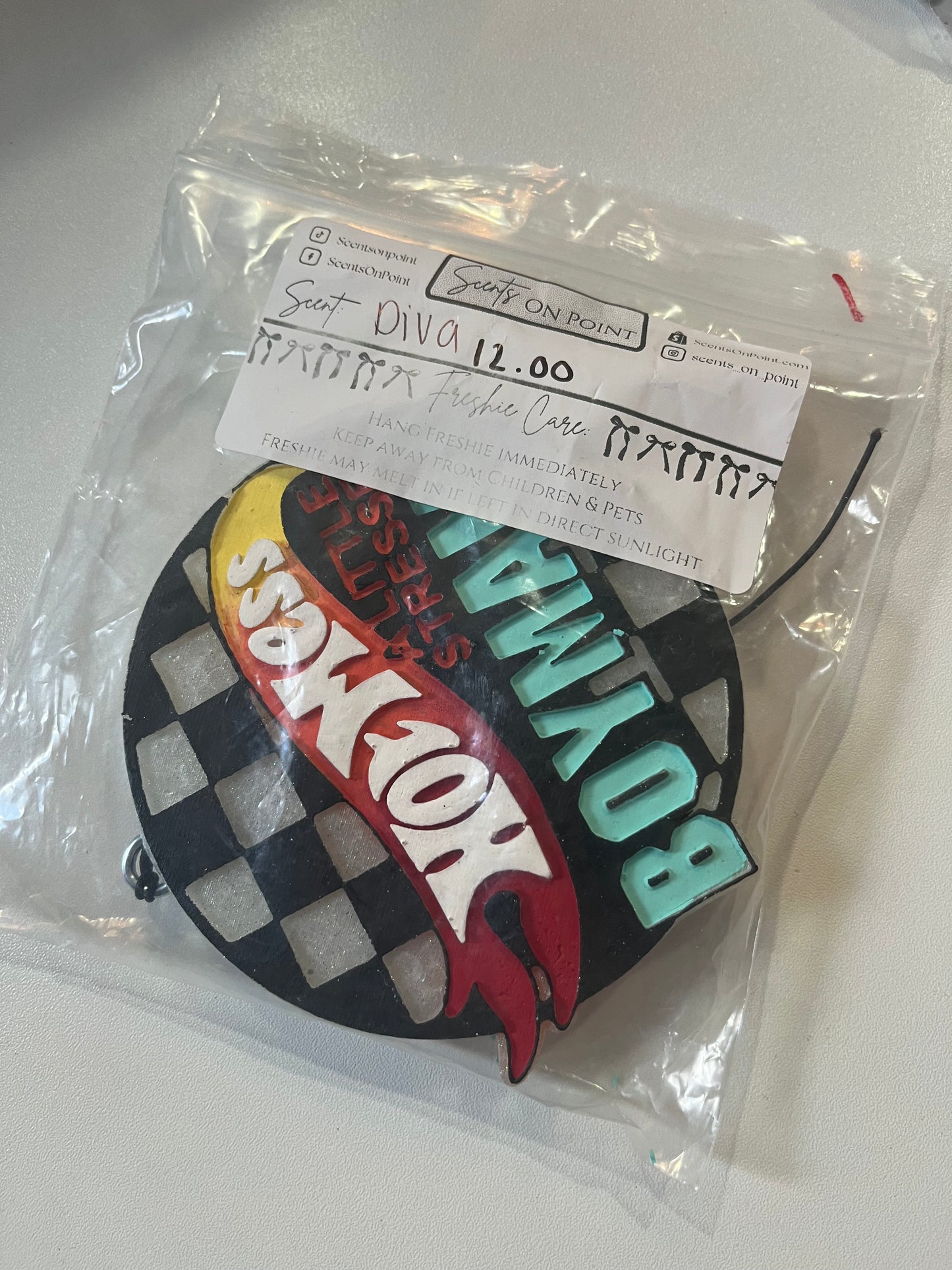 Hot mess boy mama freshie (diva)