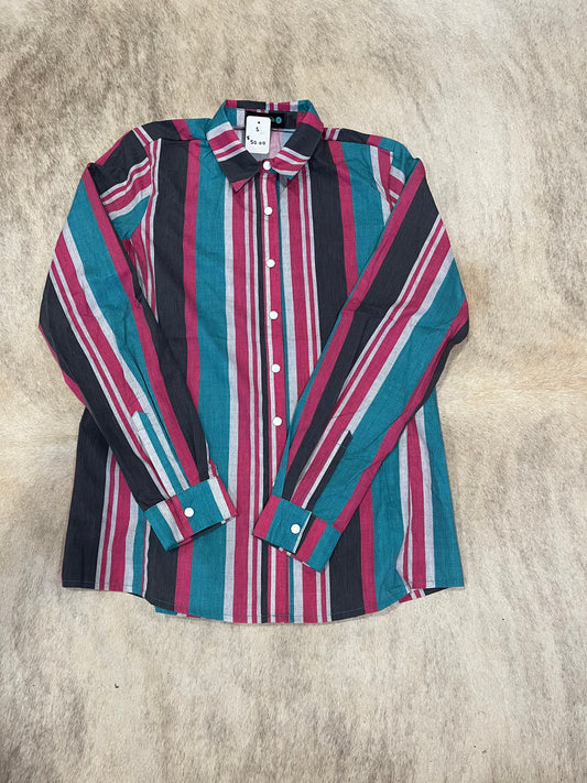 Adult Pearl snap button down