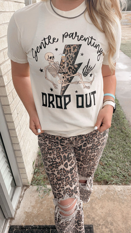 Gentle Parenting drop out tee