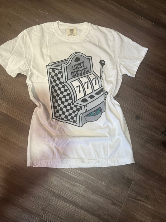 777 Lucky Cowgirl Tee