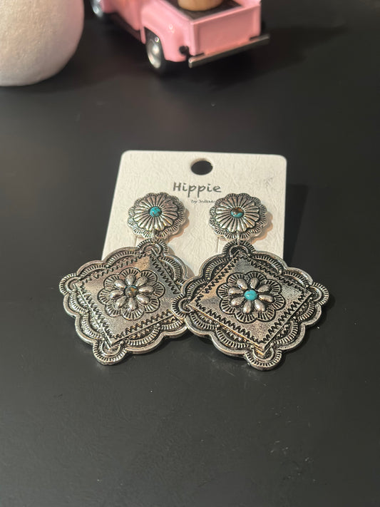 Concho Earrings