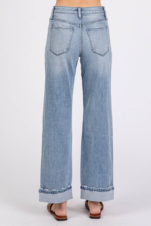 P1378X-ML SUPER SOFT TOUCH LOW RISE COMFORT BAGGY STRAIGHT