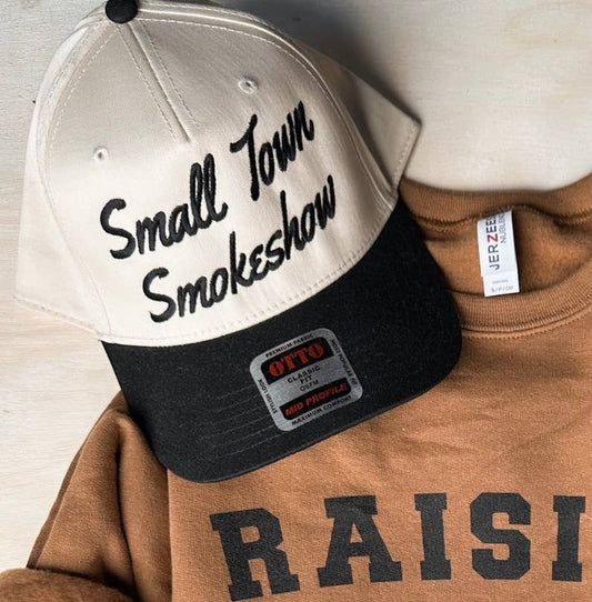Small Town Smoke Show Embroidery Cap